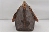 Authentic Louis Vuitton Monogram Palermo PM Shoulder Tote Bag M40145 LV 8297D