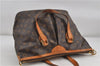 Authentic Louis Vuitton Monogram Palermo PM Shoulder Tote Bag M40145 LV 8297D