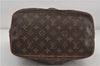 Authentic Louis Vuitton Monogram Palermo PM Shoulder Tote Bag M40145 LV 8297D