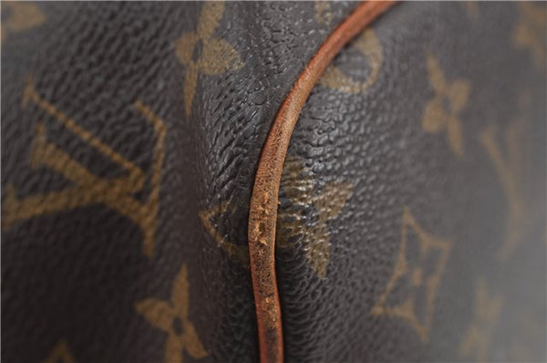 Authentic Louis Vuitton Monogram Palermo PM Shoulder Tote Bag M40145 LV 8297D