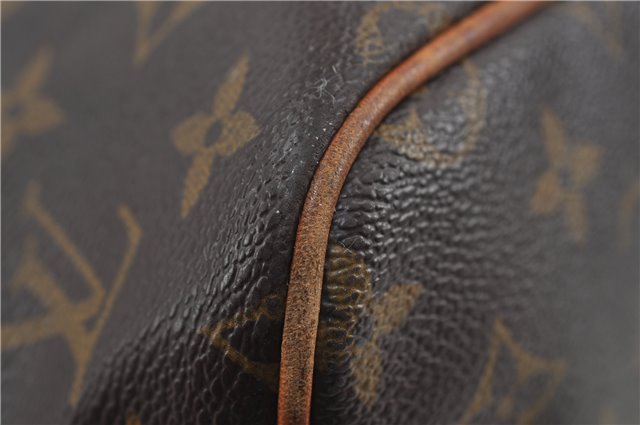 Authentic Louis Vuitton Monogram Palermo PM Shoulder Tote Bag M40145 LV 8297D