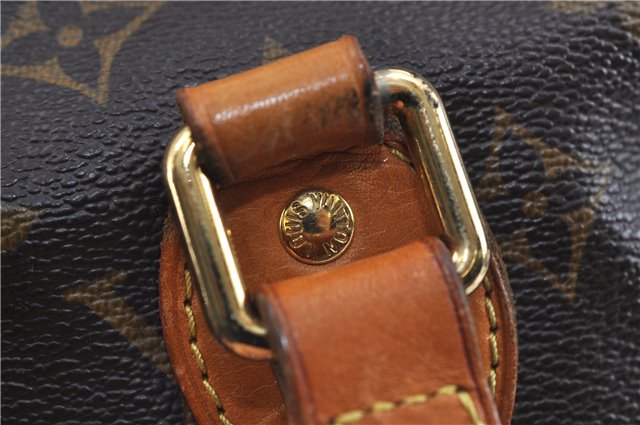 Authentic Louis Vuitton Monogram Palermo PM Shoulder Tote Bag M40145 LV 8297D