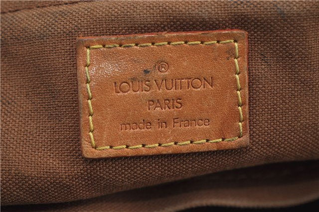 Authentic Louis Vuitton Monogram Palermo PM Shoulder Tote Bag M40145 LV 8297D