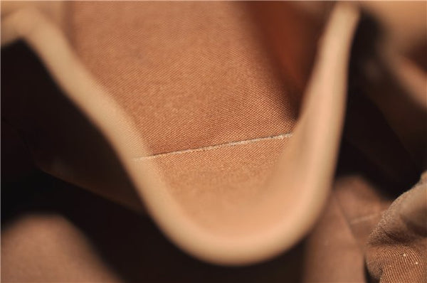 Authentic Louis Vuitton Monogram Palermo PM Shoulder Tote Bag M40145 LV 8297D