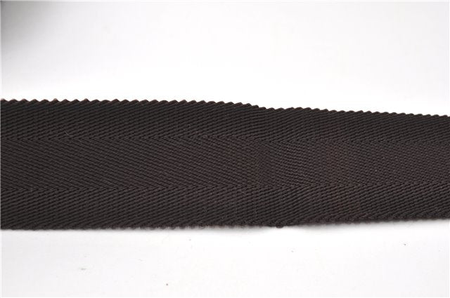 Authentic GUCCI Shoulder Cross Body Bag Purse GG PVC Leather 201446 Brown 8298F