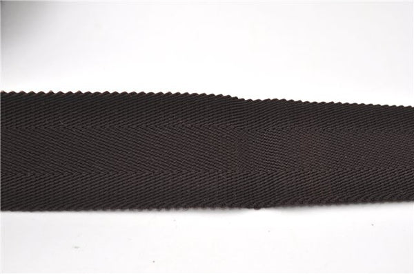 Authentic GUCCI Shoulder Cross Body Bag Purse GG PVC Leather 201446 Brown 8298F