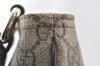 Authentic GUCCI Shoulder Cross Body Bag Purse GG PVC Leather 201446 Brown 8298F