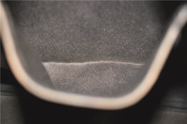 Authentic GUCCI Shoulder Cross Body Bag Purse GG PVC Leather 201446 Brown 8298F