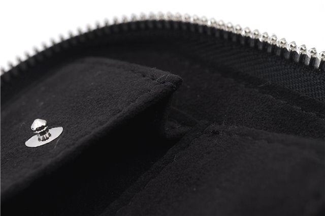 Authentic LOUIS VUITTON Damier Graphite Etui 5 Cravat Tie Case N41136 LV 8300C