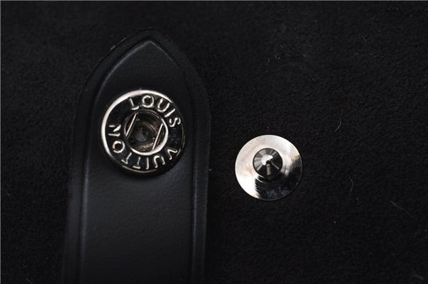 Authentic LOUIS VUITTON Damier Graphite Etui 5 Cravat Tie Case N41136 LV 8300C