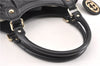 Authentic GUCCI Guccissima Sukey Shoulder Tote Bag GG Leather 211944 Black 8300F