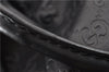Authentic GUCCI Guccissima Sukey Shoulder Tote Bag GG Leather 211944 Black 8300F
