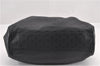Authentic GUCCI Guccissima Sukey Shoulder Tote Bag GG Leather 211944 Black 8300F