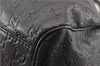 Authentic GUCCI Guccissima Sukey Shoulder Tote Bag GG Leather 211944 Black 8300F