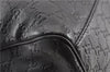 Authentic GUCCI Guccissima Sukey Shoulder Tote Bag GG Leather 211944 Black 8300F