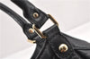 Authentic GUCCI Guccissima Sukey Shoulder Tote Bag GG Leather 211944 Black 8300F
