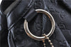 Authentic GUCCI Guccissima Sukey Shoulder Tote Bag GG Leather 211944 Black 8300F