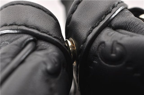 Authentic GUCCI Guccissima Sukey Shoulder Tote Bag GG Leather 211944 Black 8300F