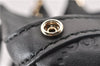 Authentic GUCCI Guccissima Sukey Shoulder Tote Bag GG Leather 211944 Black 8300F