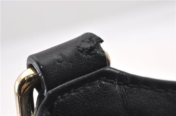 Authentic GUCCI Guccissima Sukey Shoulder Tote Bag GG Leather 211944 Black 8300F