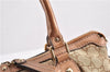 Authentic GUCCI Sukey 2Way Tote Bag GG Canvas Leather 247902 Brown 8301F