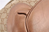 Authentic GUCCI Sukey 2Way Tote Bag GG Canvas Leather 247902 Brown 8301F