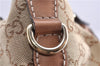 Authentic GUCCI Sukey 2Way Tote Bag GG Canvas Leather 247902 Brown 8301F