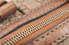 Authentic GUCCI Sukey 2Way Tote Bag GG Canvas Leather 247902 Brown 8301F