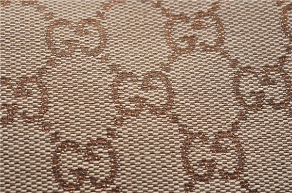 Authentic GUCCI Sukey 2Way Tote Bag GG Canvas Leather 247902 Brown 8301F