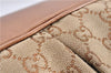 Authentic GUCCI Sukey 2Way Tote Bag GG Canvas Leather 247902 Brown 8301F