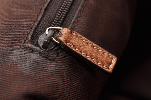 Authentic GUCCI Sukey 2Way Tote Bag GG Canvas Leather 247902 Brown 8301F