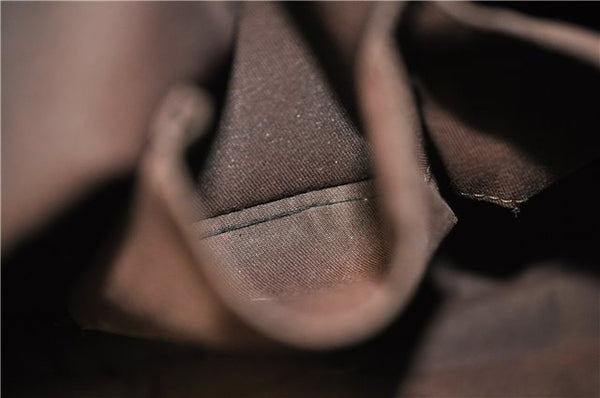 Authentic GUCCI Sukey 2Way Tote Bag GG Canvas Leather 247902 Brown 8301F