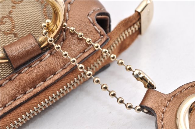 Authentic GUCCI Sukey 2Way Tote Bag GG Canvas Leather 247902 Brown 8301F