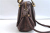 Authentic Chloe Paraty Medium 2Way Shoulder Hand Bag Purse Leather Brown 8302E