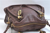 Authentic Chloe Paraty Medium 2Way Shoulder Hand Bag Purse Leather Brown 8302E