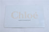 Authentic Chloe Paraty Medium 2Way Shoulder Hand Bag Purse Leather Brown 8302E