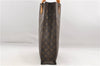 Authentic Louis Vuitton Monogram Sac Plat Hand Bag M51140 LV 8308D