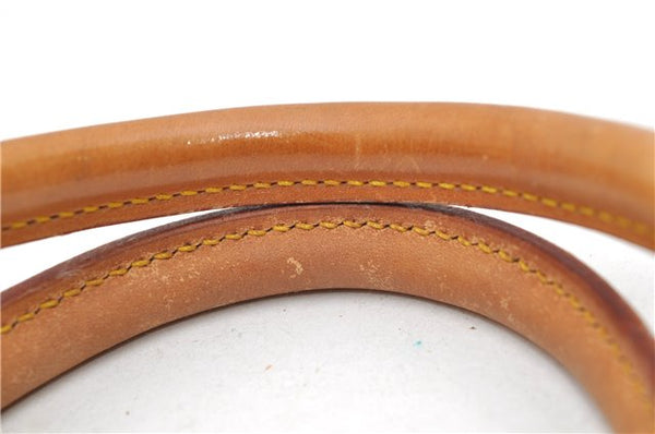 Authentic Louis Vuitton Monogram Sac Plat Hand Bag M51140 LV 8308D