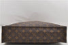 Authentic Louis Vuitton Monogram Sac Plat Hand Bag M51140 LV 8308D