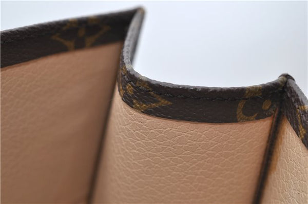 Authentic Louis Vuitton Monogram Sac Plat Hand Bag M51140 LV 8308D