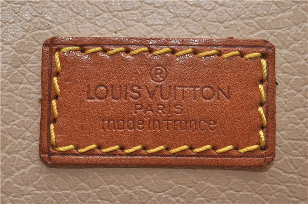Authentic Louis Vuitton Monogram Sac Plat Hand Bag M51140 LV 8308D