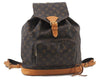 Authentic LOUIS VUITTON Monogram Montsouris GM Backpack M51135 LV 8309C