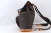 Authentic LOUIS VUITTON Monogram Montsouris GM Backpack M51135 LV 8309C