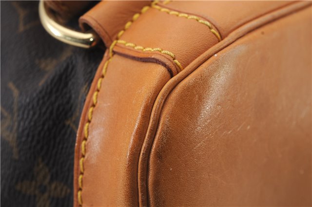 Authentic LOUIS VUITTON Monogram Montsouris GM Backpack M51135 LV 8309C