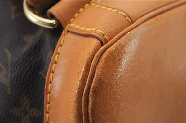 Authentic LOUIS VUITTON Monogram Montsouris GM Backpack M51135 LV 8309C