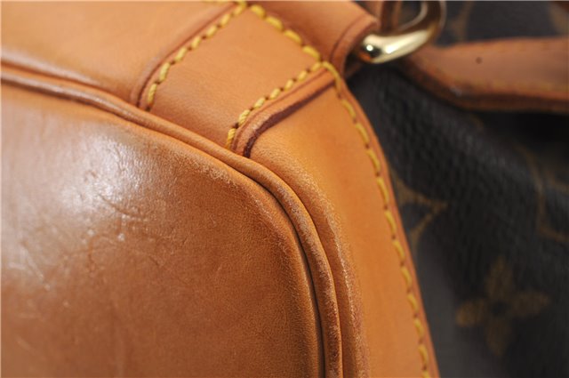 Authentic LOUIS VUITTON Monogram Montsouris GM Backpack M51135 LV 8309C