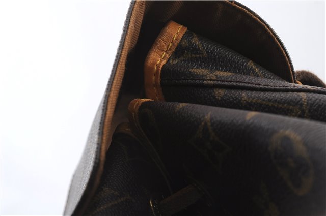 Authentic LOUIS VUITTON Monogram Montsouris GM Backpack M51135 LV 8309C