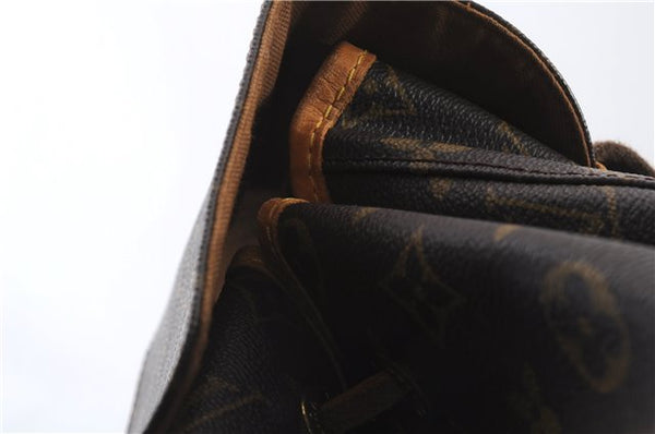 Authentic LOUIS VUITTON Monogram Montsouris GM Backpack M51135 LV 8309C