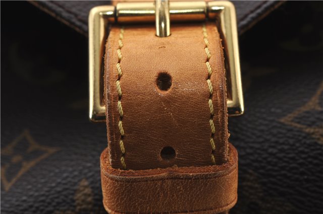 Authentic LOUIS VUITTON Monogram Montsouris GM Backpack M51135 LV 8309C