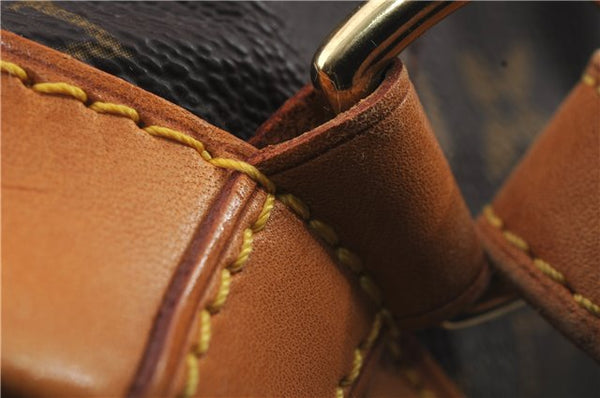 Authentic LOUIS VUITTON Monogram Montsouris GM Backpack M51135 LV 8309C